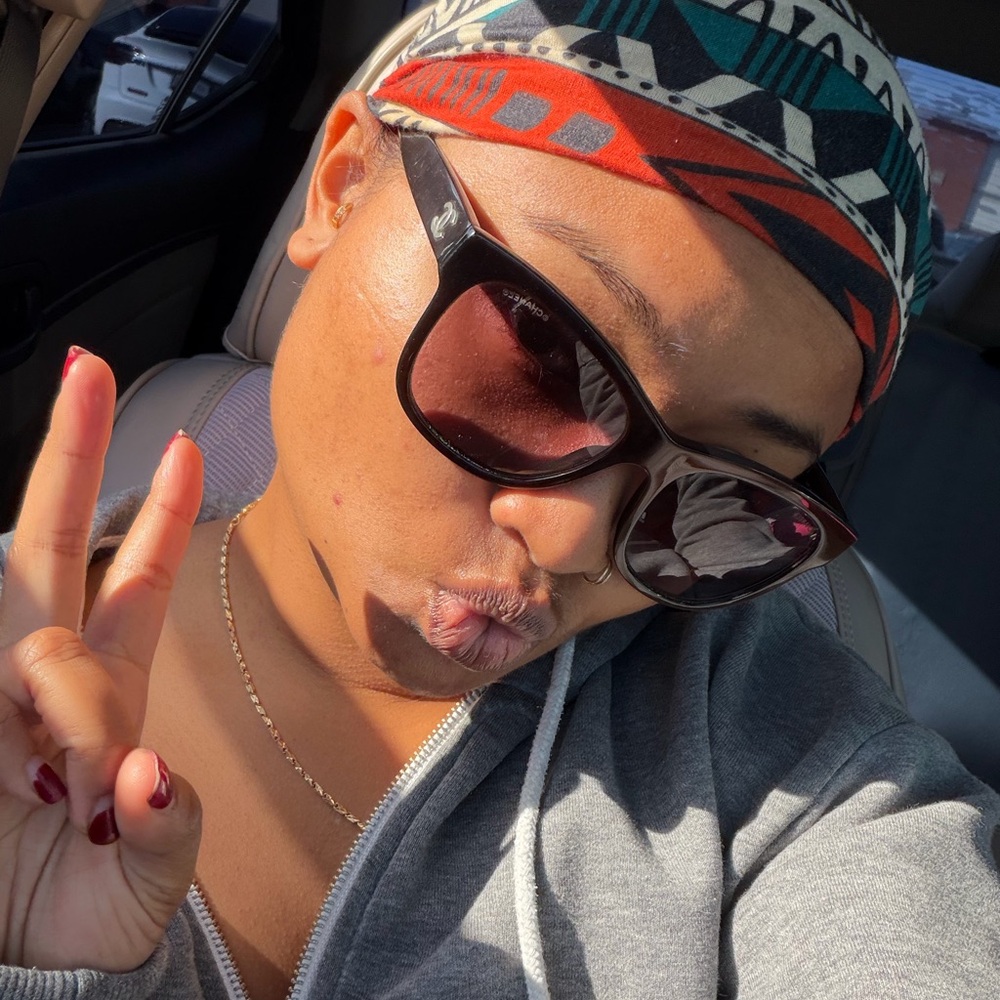 Chanel Burgundy Sunglasses